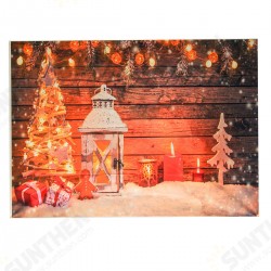 5x7FT Vinyl Christmas Tree Light Wood Wall Photography Backdrop Background Studio Prop 5x7FT Vinyl Christmas Tree Light Wood Wall Photography Backdrop Background Studio Prop