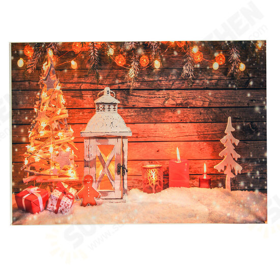 5x7FT Vinyl Christmas Tree Light Wood Wall Photography Backdrop Background Studio Prop 5x7FT Vinyl Christmas Tree Light Wood Wall Photography Backdrop Background Studio Prop