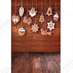 5x7FT Vinyl Christmas Wood Floor Wall Photography Backdrop Background Studio Prop 5x7FT Vinyl Christmas Wood Floor Wall Photography Backdrop Background Studio Prop