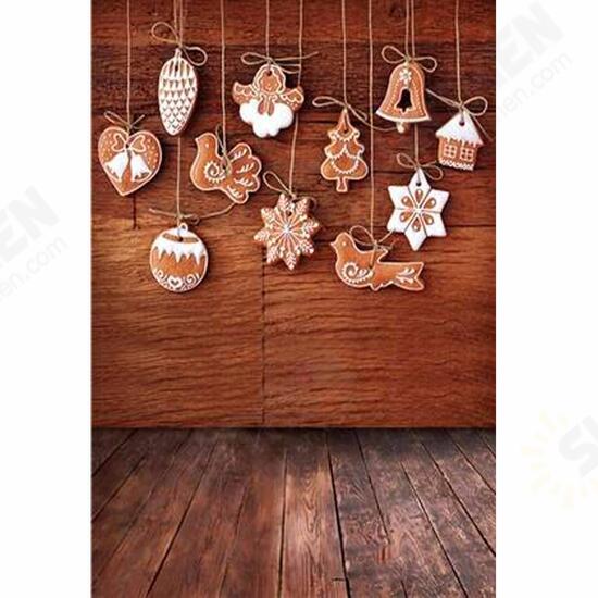 5x7FT Vinyl Christmas Wood Floor Wall Photography Backdrop Background Studio Prop 5x7FT Vinyl Christmas Wood Floor Wall Photography Backdrop Background Studio Prop