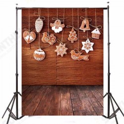 5x7FT Vinyl Christmas Wood Floor Wall Photography Backdrop Background Studio Prop 5x7FT Vinyl Christmas Wood Floor Wall Photography Backdrop Background Studio Prop