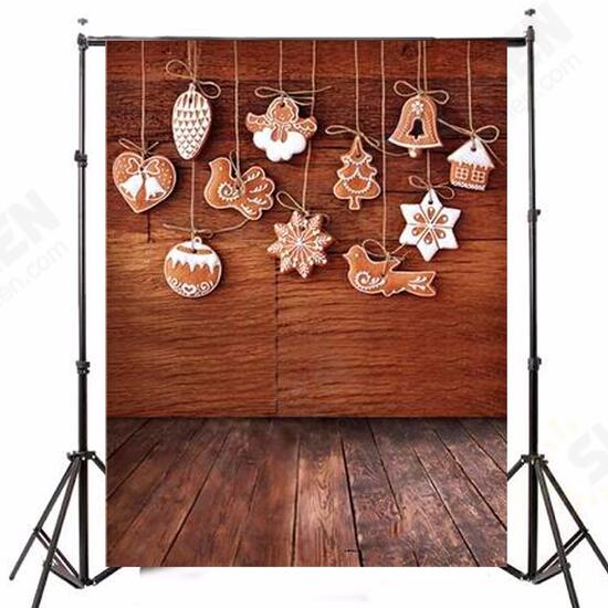 5x7FT Vinyl Christmas Wood Floor Wall Photography Backdrop Background Studio Prop 5x7FT Vinyl Christmas Wood Floor Wall Photography Backdrop Background Studio Prop