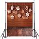 5x7FT Vinyl Christmas Wood Floor Wall Photography Backdrop Background Studio Prop 5x7FT Vinyl Christmas Wood Floor Wall Photography Backdrop Background Studio Prop