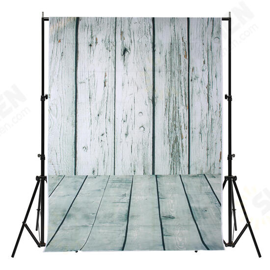 5x7FT Vinyl Pale Wood Floor Wall Photography Backdrop Background Studio Prop