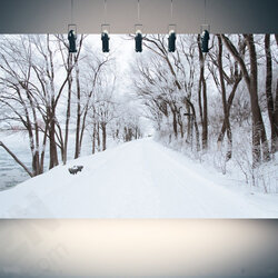 5x7FT Vinyl Winter Snow Road River Side Photography Backdrop Background Studio Prop 5x7FT Vinyl Winter Snow Road River Side Photography Backdrop Background Studio Prop
