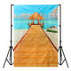 5x7ft Summer Sunshine Beach Vocation Sea Photography Backdrop Studio Prop Background