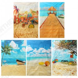 5x7ft Summer Sunshine Beach Vocation Sea Photography Backdrop Studio Prop Background 5x7ft Summer Sunshine Beach Vocation Sea Photography Backdrop Studio Prop Background
