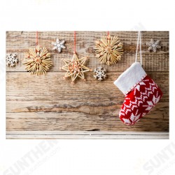 5x7ft Vinyl Christmas Stocking Snowflake Decor Background Photography Studio Backdrop Prop 5x7ft Vinyl Christmas Stocking Snowflake Decor Background Photography Studio Backdrop Prop