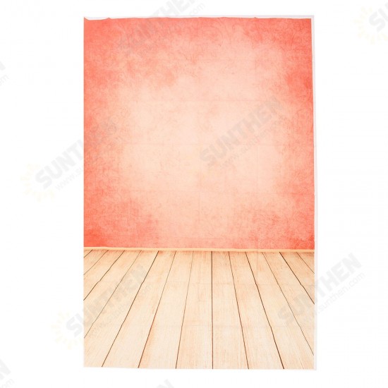 5x7ft Wall Wooden Floor Photo Studio Background Props Vinyl Photography Backdrop