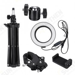6 Inch Ring LED Live Light Photographic Lamp with Bracket 6 Inch Ring LED Live Light Photographic Lamp with Bracket
