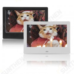 7 Inch 16:9 HD Digital Photo Frame Album Holder Stand Home Decor with Remote Control 7 Inch 16:9 HD Digital Photo Frame Album Holder Stand Home Decor with Remote Control