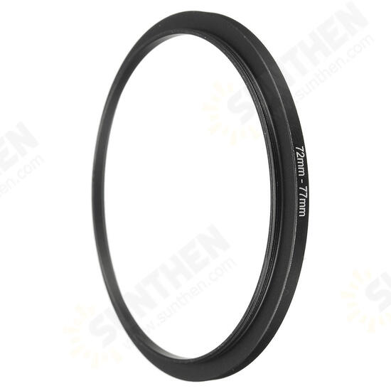 7-in-1 49 52 55 58 62 67 72 77mm Metal Step Up Rings Lens Adapter Filter Set 7-in-1 49 52 55 58 62 67 72 77mm Metal Step Up Rings Lens Adapter Filter Set