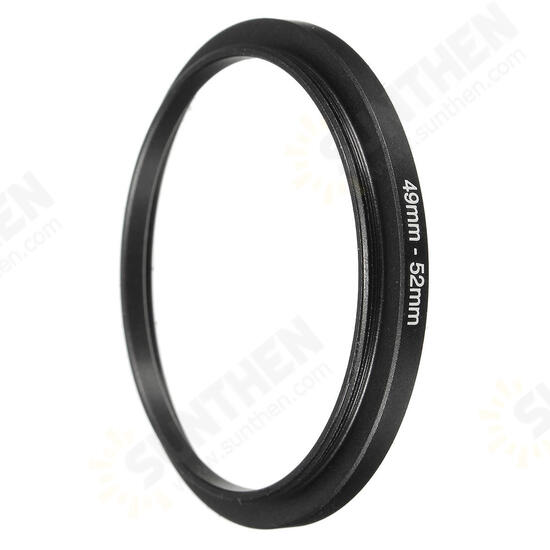 7-in-1 49 52 55 58 62 67 72 77mm Metal Step Up Rings Lens Adapter Filter Set 7-in-1 49 52 55 58 62 67 72 77mm Metal Step Up Rings Lens Adapter Filter Set