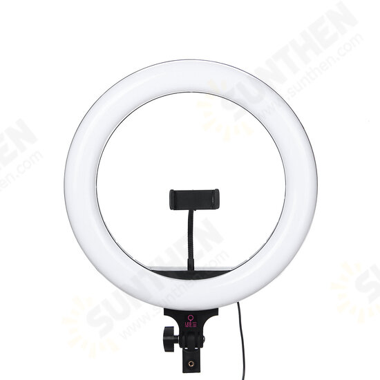 7/10/13/15/18 Inch LED Ring Light Studio Fill Light Tripod Stand Photo Makeup Live Dimmable Lamp for Youtube Tiktok Streaming Broadcast Vlogging