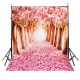 7X5FT Beautiful Flower Street Studio Vinyl Photography Backdrop Background 7X5FT Beautiful Flower Street Studio Vinyl Photography Backdrop Background