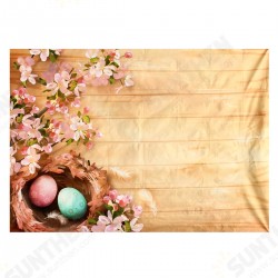 7x5FT Blooms Flower Easter Eggs Photography Backdrop Studio Prop Background 7x5FT Blooms Flower Easter Eggs Photography Backdrop Studio Prop Background