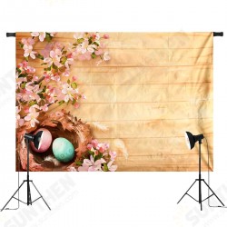 7x5FT Blooms Flower Easter Eggs Photography Backdrop Studio Prop Background 7x5FT Blooms Flower Easter Eggs Photography Backdrop Studio Prop Background