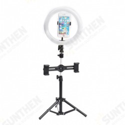 8 Inch Video Photography Live Streaming Ring Light with 50cm Light Stand 3 Phone Clip 8 Inch Video Photography Live Streaming Ring Light with 50cm Light Stand 3 Phone Clip