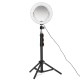 8.66inch Live Stream Makeup Mirror Selfie LED Ring Light Fill-in Light With Remote Control Cell Phone Holder 8.66inch Live Stream Makeup Mirror Selfie LED Ring Light Fill-in Light With Remote Control Cell Phone Holder