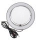 8.66inch Live Stream Makeup Mirror Selfie LED Ring Light Fill-in Light With Remote Control Cell Phone Holder