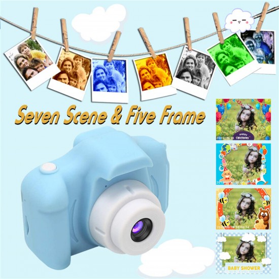 8M 1080P 4X Zoom Mini Digital Camera 2 inch Screen support 32GB TF Card for Kids Baby Cute Camcorder Video Chil