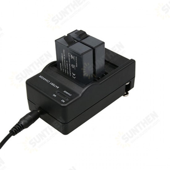 AHDBT-501 Battery Car Charger Dual Port Cradle for Gopro Hero 5 Black Action Sport Camera