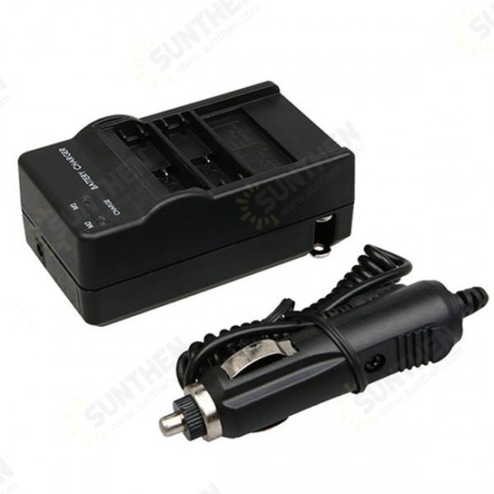 AHDBT-501 Battery Car Charger Dual Port Cradle for Gopro Hero 5 Black Action Sport Camera