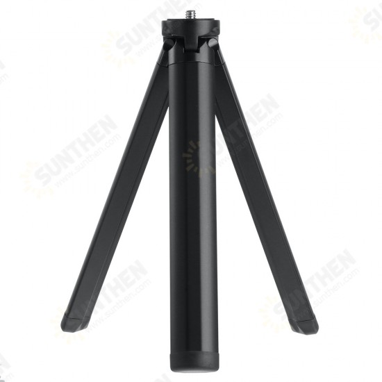 Universal Aluminum Alloy Mini Tripod 1/4 Screw Mount for DSLR Camera Digital Camera Camcorder DV Mini SLR Camera Portable Tripod Stand for Photography Studio Video Live Broadcast