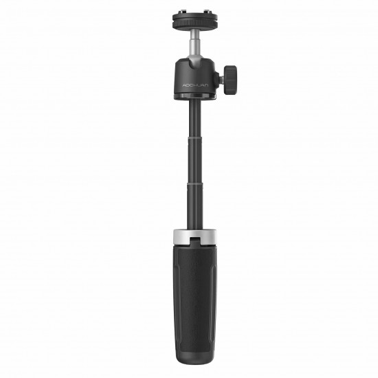 T10 Mini Tripod with 1/4 inch Mount Cold Shoe Hole for Camera Smartphone Action Sport Cam for GoPro DJI