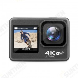 AT S60ER 4K 60fps 24MP 4X Digital Zoom Helmet Action Camera 2.0 Touch Dual Screen EIS WiFi 30M Waterproof Remote Control Webcam Sport Video Recorder AT S60ER 4K 60fps 24MP 4X Digital Zoom Helmet Action Camera 2.0 Touch Dual Screen EIS WiFi 30M Waterproof Remote Control Webcam Sport Video Recorder