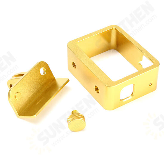 Aluminum Alloy Protective Gold Case Housing Frame For Gopro Hero 5