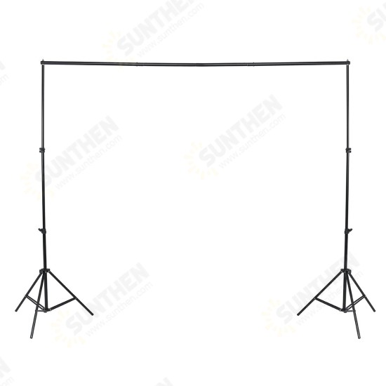 Aluminum Background Stand Photography Studio Backdrop Bracket Support System Kit