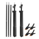 Aluminum Background Stand Photography Studio Backdrop Bracket Support System Kit Aluminum Background Stand Photography Studio Backdrop Bracket Support System Kit