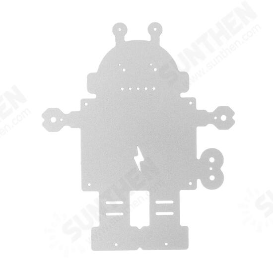 Antenna Robot Pattern DIY Cutting Scrapbook Card Photo Album Paper Embossing Craft Decoration