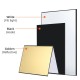 A4 Reflector Board for Photo Fill Light Photography Foldable Cardboard White Black Silver Gold Props for Photo Studio Photozone Decoration Shooting Props A4 Reflector Board for Photo Fill Light Photography Foldable Cardboard White Black Silver Gold Props for Photo Studio Photozone Decoration Shooting Props
