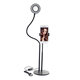 BX-02 Universal Selfie Ring Light Flexible Desk Lamp LED Fill Beauty Light 11 Brightness 3 Color Dimmable for Live Streaming Table Stand with Phone Clip for Youtube Tiktok BX-02 Universal Selfie Ring Light Flexible Desk Lamp LED Fill Beauty Light 11 Brightness 3 Color Dimmable for Live Streaming Table Stand with Phone Clip for Youtube Tiktok