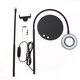 BX-02 Universal Selfie Ring Light Flexible Desk Lamp LED Fill Beauty Light 11 Brightness 3 Color Dimmable for Live Streaming Table Stand with Phone Clip for Youtube Tiktok BX-02 Universal Selfie Ring Light Flexible Desk Lamp LED Fill Beauty Light 11 Brightness 3 Color Dimmable for Live Streaming Table Stand with Phone Clip for Youtube Tiktok