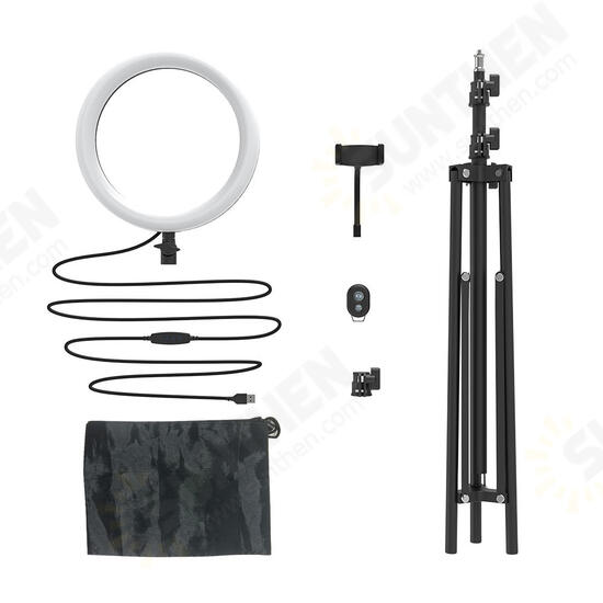 BW-SL2 10 Inch USB LED Ring Light Selfie Tripod for VK Tiktok Youtube Live Makeup with 160cm Stand BW-SL2 10 Inch USB LED Ring Light Selfie Tripod for VK Tiktok Youtube Live Makeup with 160cm Stand