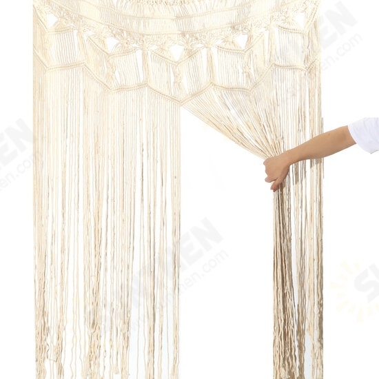 Bohemian Hand Woven Tapestry Curtain Partition Wedding Decoration Curtain