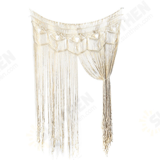 Bohemian Hand Woven Tapestry Curtain Partition Wedding Decoration Curtain