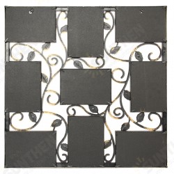 Bronze Floral Wall Hanging Collage Photo Frames Picture Display Decor Gift 6X4inch Bronze Floral Wall Hanging Collage Photo Frames Picture Display Decor Gift 6X4inch