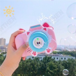 Bubble Machine Toy Children Fully-Automatic Bubble Blowing Camera Music Lighting Bubble Machine Toy Children Fully-Automatic Bubble Blowing Camera Music Lighting