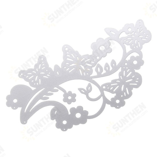 Butterflies Flower Vine Pattern Scrapbooking DIY Album Card Paper Art Craft Maker Metal Cutting Dies Butterflies Flower Vine Pattern Scrapbooking DIY Album Card Paper Art Craft Maker Metal Cutting Dies