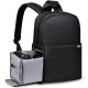 Caden L4 Waterproof Backpack with Padded Bag for DSLR Camera Lens Tripod Laptop