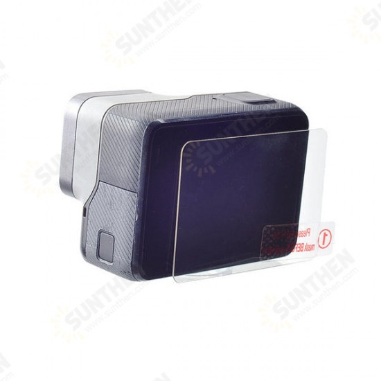 Camera LCD Protector Screen Film Protective Accessory for Gopro Hero 5 with Cleaning Cloth Camera LCD Protector Screen Film Protective Accessory for Gopro Hero 5 with Cleaning Cloth