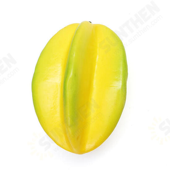 Carambola Artificial Fake Vegetables Ornaments Shooting Photography Studio Prop Carambola Artificial Fake Vegetables Ornaments Shooting Photography Studio Prop