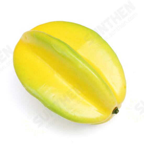 Carambola Artificial Fake Vegetables Ornaments Shooting Photography Studio Prop Carambola Artificial Fake Vegetables Ornaments Shooting Photography Studio Prop