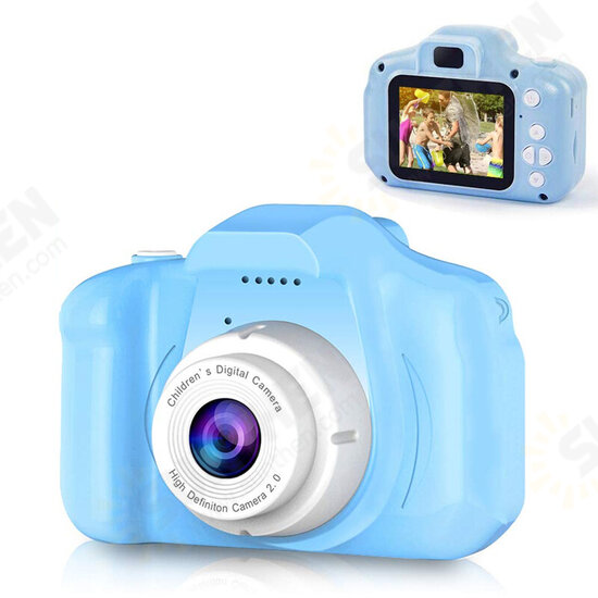 Cartoon Anti-fall Mini Children Camera 2.0 inch Screen Support Photo Video Game Function Birthday Gift Kids LCD HD Rechargeable Video Toddler Educational Toy Cartoon Anti-fall Mini Children Camera 2.0 inch Screen Support Photo Video Game Function Birthday Gift Kids LCD HD Rechargeable Video Toddler Educational Toy