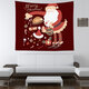 Christmas Hanging Cloth Custom Red Santa Claus Bedside Background Cloth Wall Bedside Decoration Tapestry Photography Backdrop Christmas Hanging Cloth Custom Red Santa Claus Bedside Background Cloth Wall Bedside Decoration Tapestry Photography Backdrop
