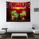 Christmas Hanging Cloth Custom Red Santa Claus Bedside Background Cloth Wall Bedside Decoration Tapestry Photography Backdrop Christmas Hanging Cloth Custom Red Santa Claus Bedside Background Cloth Wall Bedside Decoration Tapestry Photography Backdrop